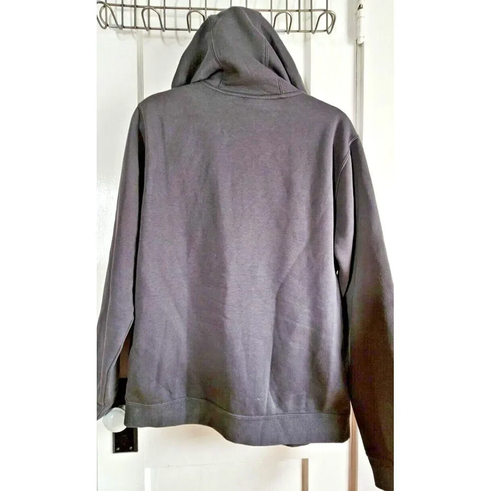Nike Men's Sz Med‎ Cleveland Browns fleece Hoodie gray jacket full zip cotton